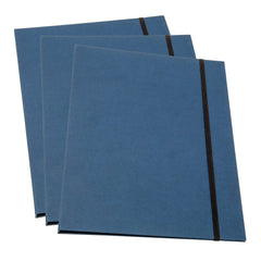 Paul Elastic Closure Presentation Folder – 3 Pack (.Blue.)