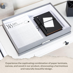 Bigso Sverker Legal/Art Storage - 3.3x17.1x12.2in Gray