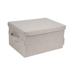 Bigso Soft Foldable Polyester Storage Box with Lid