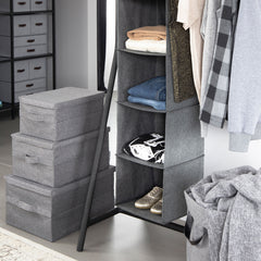 Bigso Soft Foldable Polyester Storage Box with Lid