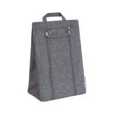 Bigso Grey Travel Shoe Bag, Luggage Shoe Holder Bag with Handle, 9.4" x 5.9" x 13.8"