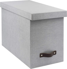 Bigso John Desktop File Box and Document Organizer for Important Paperwork 7.4ββ x 13ββ x 10.4ββ