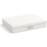 Bigso Sverker Legal/Art Storage - 3.3x17.1x12.2in White