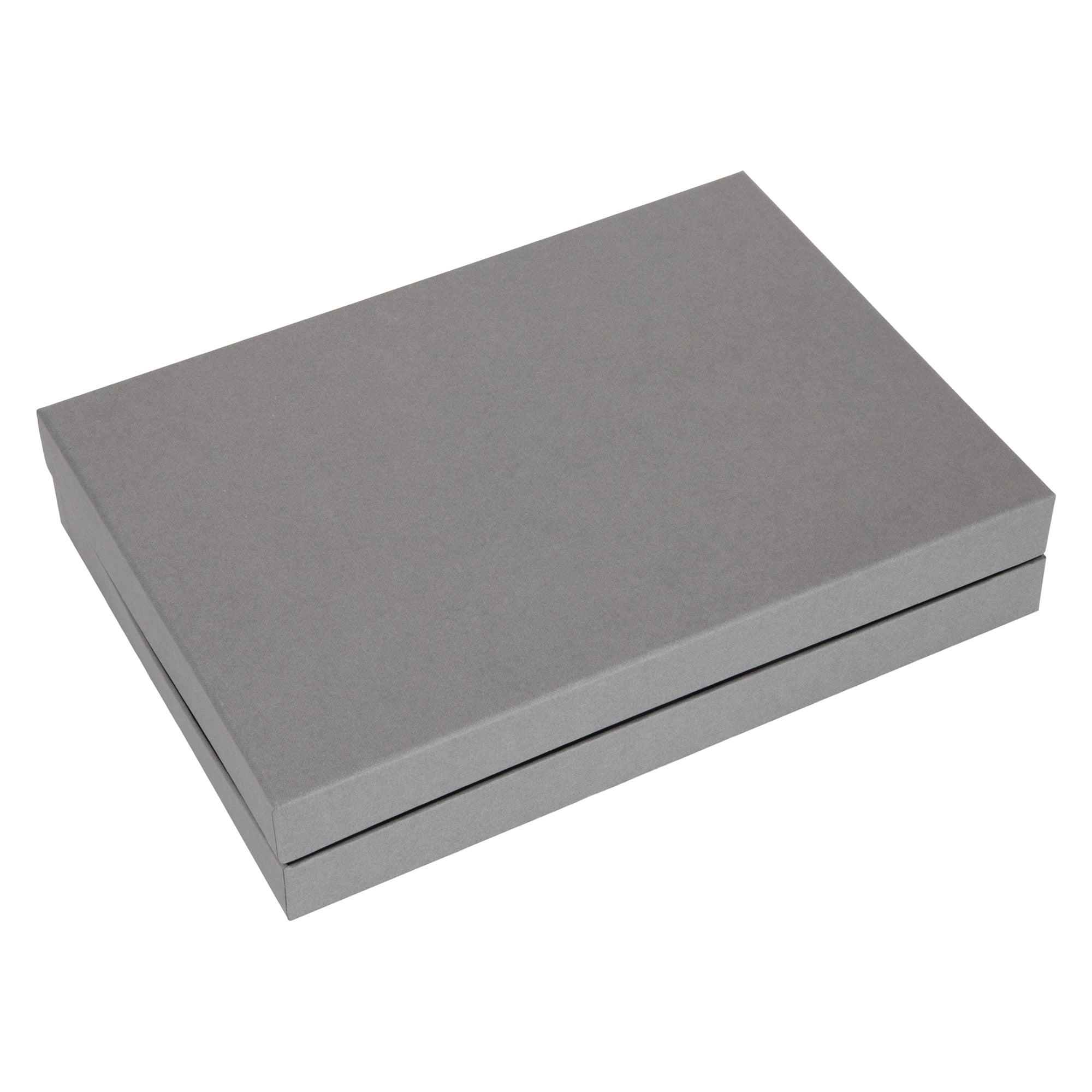 Bigso Karin Grey Collapsible Photo Storage Box 2 Pack