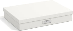 Bigso Sverker Legal/Art Storage - 3.3x17.1x12.2in White