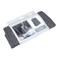 Bigso Grey Travel Shoe Bag, Luggage Shoe Holder Bag with Handle, 9.4" x 5.9" x 13.8"