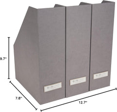 magazine/catalog storage box - 3 pack