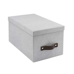 Bigso Silvia Organizational Storage Box | Photo Storage Box | 5.9″ x 6.5″ x 11.6″