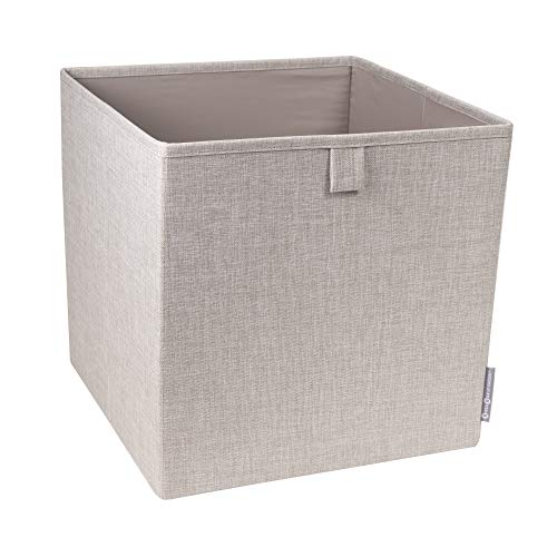 Bigso Soft Multi Purpose Foldable Cube Storage Box | 12.4"L x 12.4"W x 12.4"H