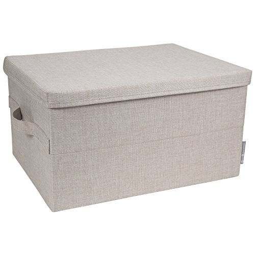 Bigso Soft Foldable Polyester Storage Box with Lid