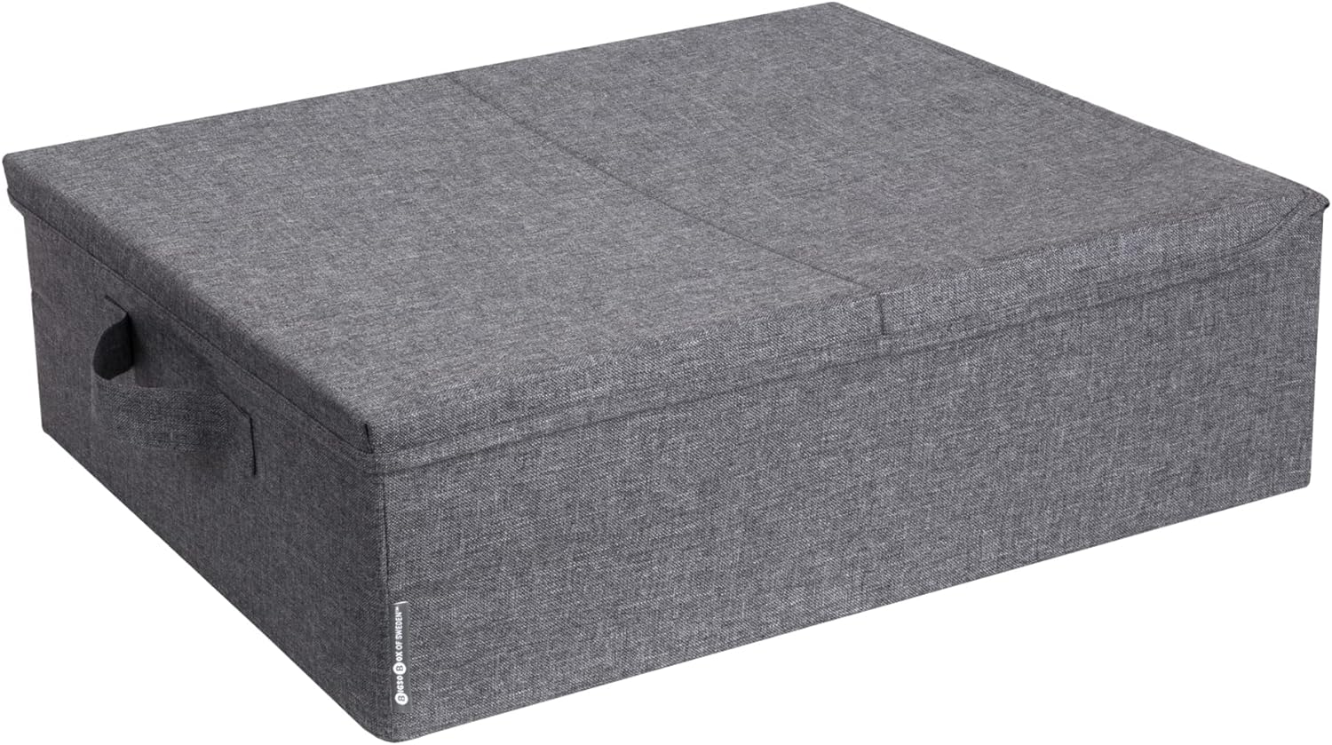 Bigso Soft Underbed Storage Box | Under Bed Storage Containers | 18.1” x 21.7” x 6.3”