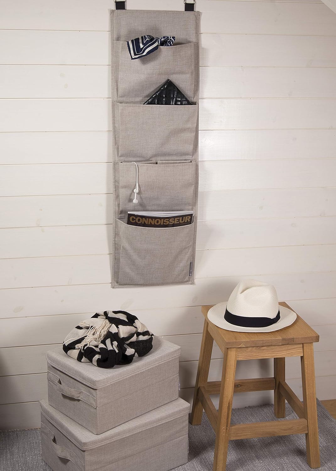 Bigso Soft Hanging Wall Storage Organizer | Back of Door Storage