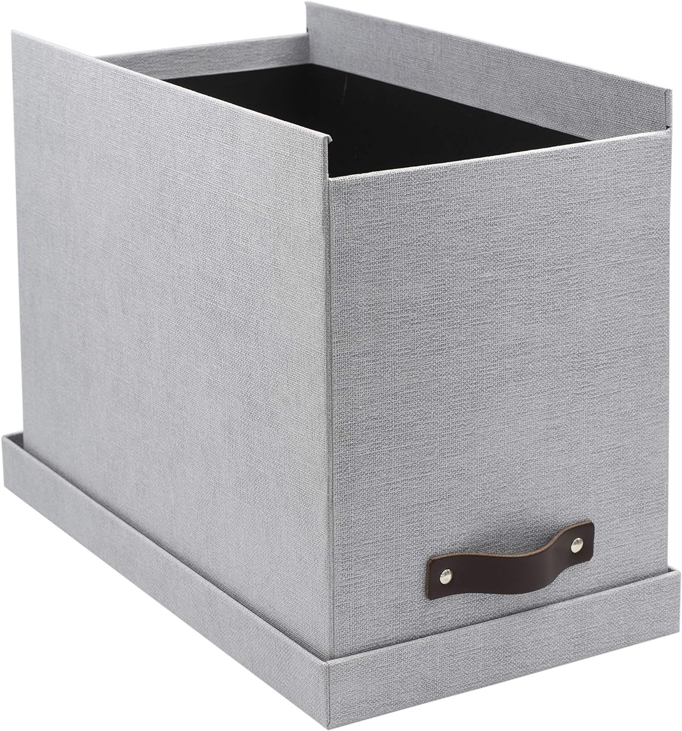 Bigso John Desktop File Box and Document Organizer for Important Paperwork 7.4’’ x 13’’ x 10.4’’