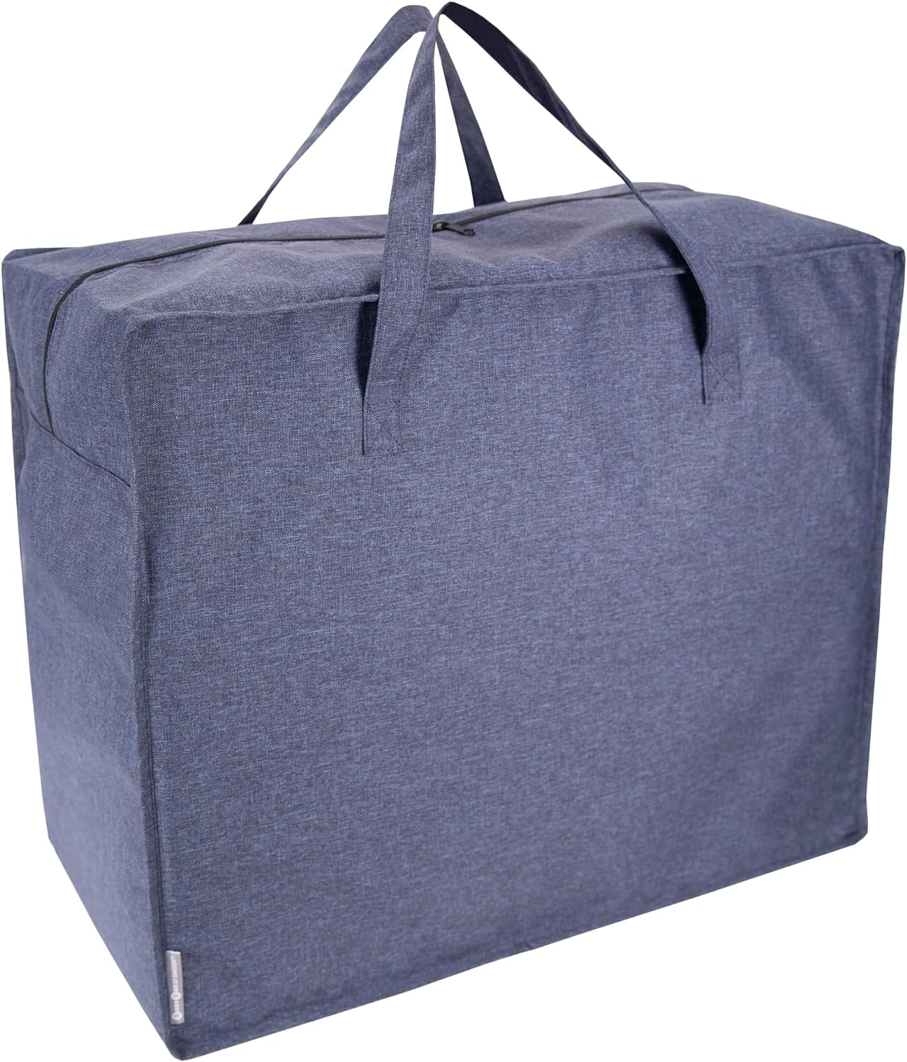 Bigso Soft Storage Bag XL | Blanket Storage Bags with Zipper | 23.6” x 11.8” x 19.7”