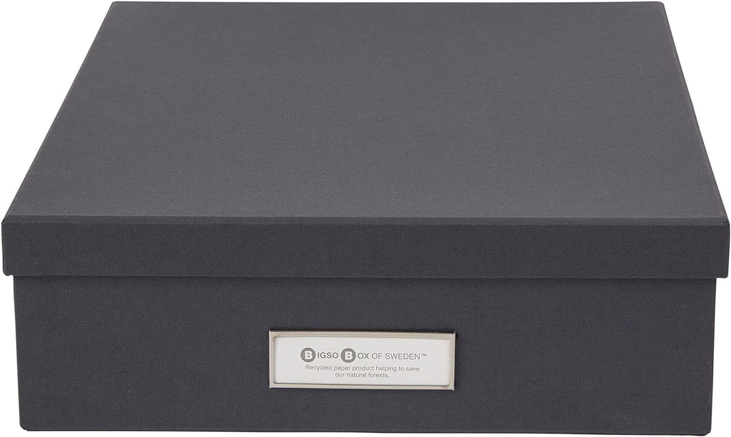 Bigso Oskar Fiberboard Label Frame Document Letter Box