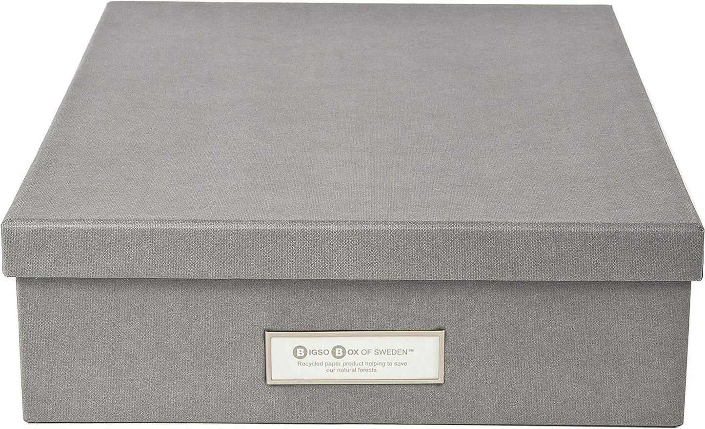 Bigso Oskar Fiberboard Label Frame Document Letter Box