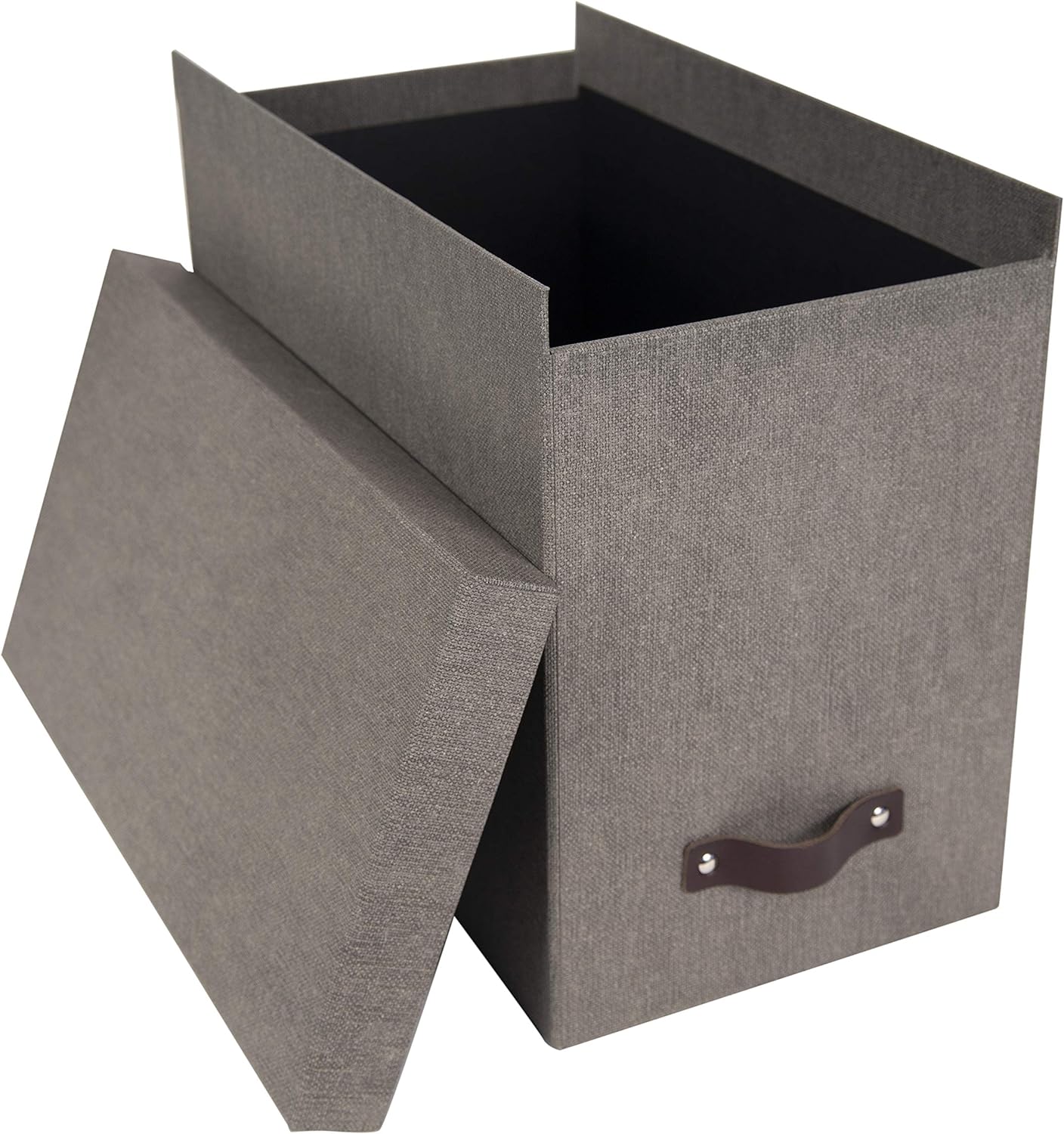 Bigso John Desktop File Box and Document Organizer for Important Paperwork 7.4’’ x 13’’ x 10.4’’