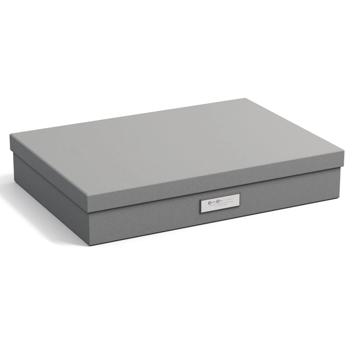 Bigso Sverker Legal/Art Storage - 3.3x17.1x12.2in Gray