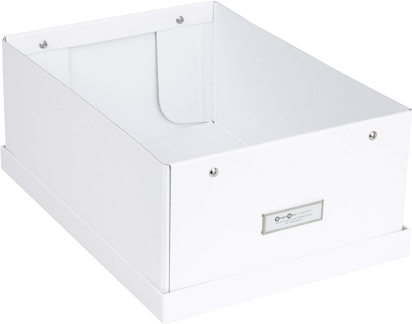 Bigso Katia Collapsible Photo Storage Box with Lid 11.3″ x 15.4″ x 6.4″