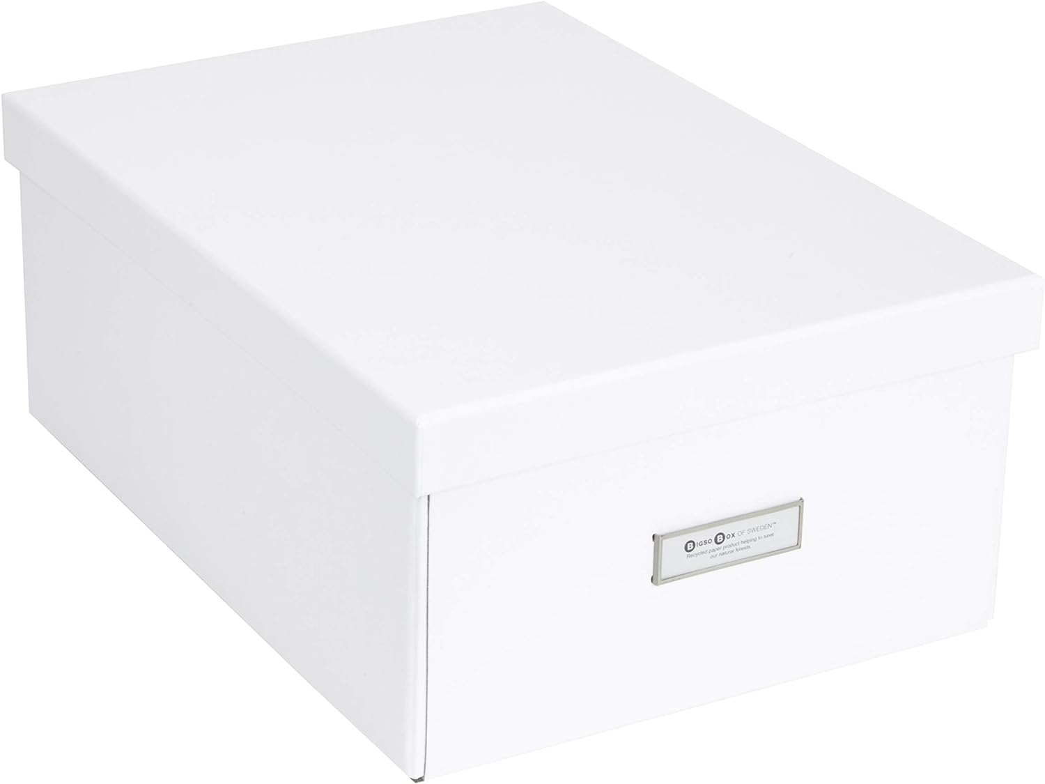 Bigso Katia Collapsible Photo Storage Box with Lid 11.3″ x 15.4″ x 6.4″