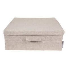 Bigso Soft Underbed Storage Box | Under Bed Storage Containers | 18.1” x 21.7” x 6.3”